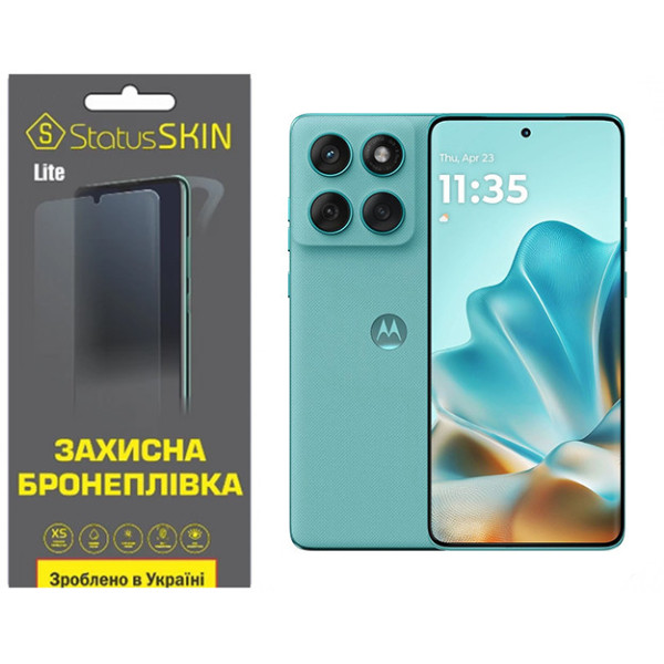 Полиуретановая пленка StatusSKIN Lite для Motorola Edge 60 Fusion Глянцевая