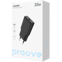 Мережевий зарядний пристрій Proove Slender 20W Type-C Black (WCSS20010001)