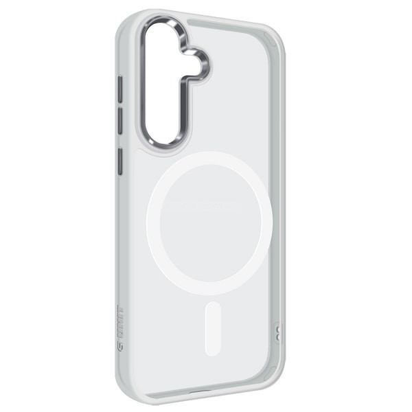 Чохол ArmorStandart Unit MagSafe для Samsung S25 S931 Matte Clear Silver (ARM82261)