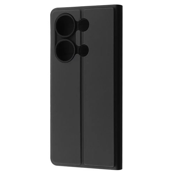 Чохол-книжка WAVE Flap для Xiaomi Redmi Note 13 Pro 4G/Note 14S 4G/Poco M6 Pro 4G Black