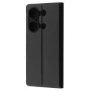 Чехол-книжка WAVE Flap для Xiaomi Redmi Note 13 Pro 4G/Note 14S 4G/Poco M6 Pro 4G Black