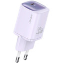 Сетевое зарядное устройство Usams US-CC251 single USB-C PD3.0 30W 3A Purple