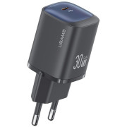 Мережевий зарядний пристрій Usams US-CC251 single USB-C PD3.0 30W 3A Black
