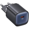 Сетевое зарядное устройство Usams US-CC251 single USB-C PD3.0 30W 3A Black