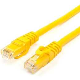 Патч-корд RJ45 UTP Cat.6 мідь 1.8м Жовтий
