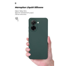 Чехол ArmorStandart ICON для Xiaomi Redmi A5 4G EU/Poco C71 4G Camera Cov Dark Green (ARM85950) 2