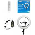 Лампа Кільцева LED 45 cm 18" 256 Lights Touch Switch Adapter LJJ-45