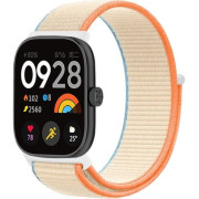 Ремешок нейлоновый ArmorStandart для Xiaomi Band 9 Pro/8 Pro/Redmi Watch 4/5 Orange Beige (ARM73976)