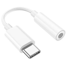 Адаптер Hoco LS35 Fresh Digital Type-C to 3.5 mm audio converter White 2