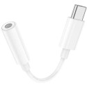 Адаптер Hoco LS35 Fresh Digital Type-C to 3.5 mm audio converter White