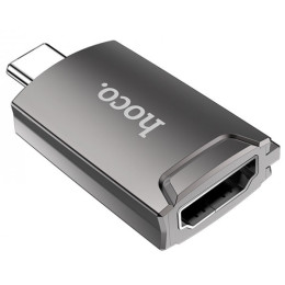 Адаптер Hoco UA19 USB-C to HDTV Metal Gray 2