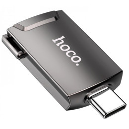 Адаптер Hoco UA19 USB-C to HDTV Metal Gray