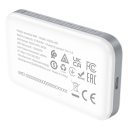 Модем Hoco HI41 Portable Mobile WiFi Transmitter White