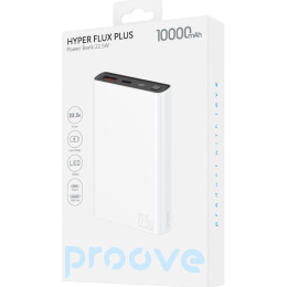 Power Bank Proove Hyper Flux Plus 22.5W 10000mAh White (PBF122120002)