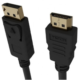 Кабель Cablexpert DisplayPort - HDMI 3м Чорний (CC-DP-HDMI-3M)