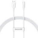 Кабель Baseus Superior Series Fast Charging Data USB to Type-C 100W 1m White (P10320102214-01)