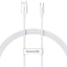 Кабель Baseus Superior Series Fast Charging Data USB to Type-C 100W 1m White (P10320102214-01)