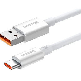 Кабель Baseus Superior Series Fast Charging Data USB to Type-C 100W 1m White (P10320102214-01) 2