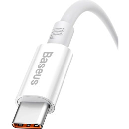 Кабель Baseus Superior Series Fast Charging Data USB to Type-C 100W 1m White (P10320102214-01)