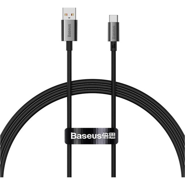 Кабель Baseus Superior Series Fast Charging Data USB to Type-C 100W 1m Black (P10320102114-00)
