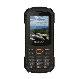 Телефон Sigma mobile X-treme PV68 Dual Sim Black/Orange