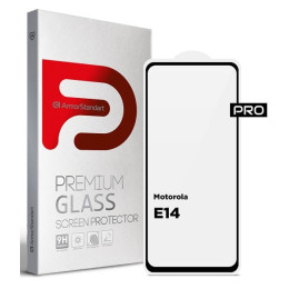Захисне скло ArmorStandart Pro для Motorola E14 Black (ARM78827)