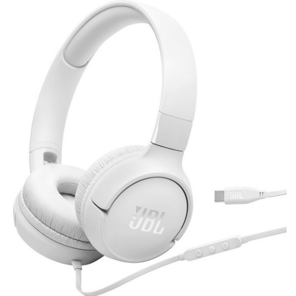 Навушники JBL Tune 520C Type-C White (JBLT520CWHT)