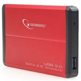 Зовнішня кишеня Gembird SATA HDD 2.5 USB 3.0 Red (EE2-U3S-2-R) 2