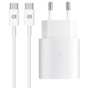 Мережевий зарядний пристрій ArmorStandart AR-TA800W USB-C 25W + cable USB-C to USB-C White (ARM63804)