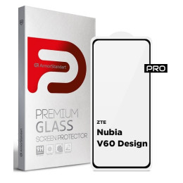 Захисне скло ArmorStandart Pro для ZTE Nubia V60 Design Black (ARM78906)