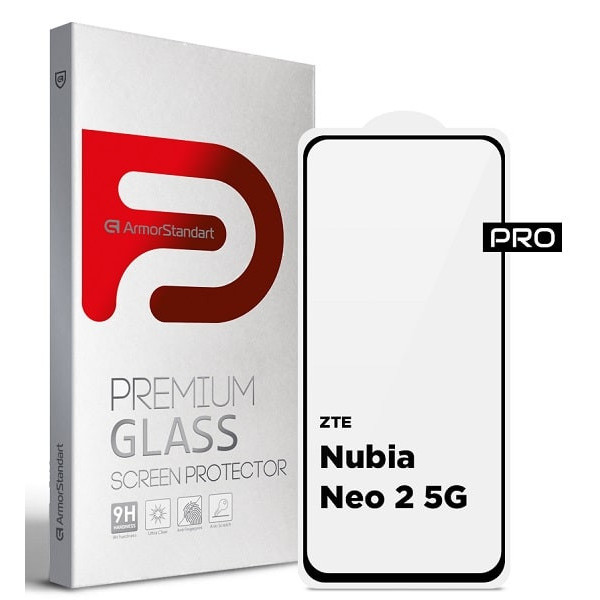 Захисне скло ArmorStandart Pro для ZTE Nubia Neo 2 5G Black (ARM78903)