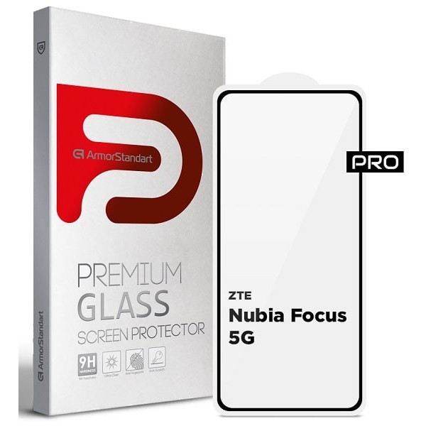 Захисне скло ArmorStandart Pro для ZTE Nubia Focus 5G Black (ARM78909)