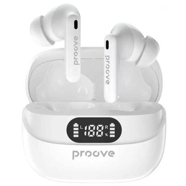 Bluetooth-гарнитура Proove Digital Pro TWS with ANC APP White (TWAP54002202)