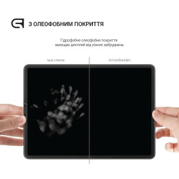 Захисне скло ArmorStandart Glass.CR для Samsung Tab S10 FE+ SM-X620/X626 Прозоре (ARM85349) 2