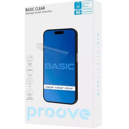 Захисна гідрогелева плівка Proove Hydrogel Screen Protection BASIC Прозора (GGBA11600150)