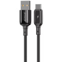 Кабель Proove Flex Metal USB to Type-C 2.4A 1m Black (CCFM20001201)
