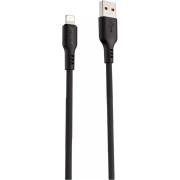 Кабель Proove Rebirth USB to Lightning 2.4A 1m Black (CCRE60001101)