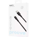 Кабель Proove Rebirth USB to Lightning 2.4A 1m Black (CCRE60001101)
