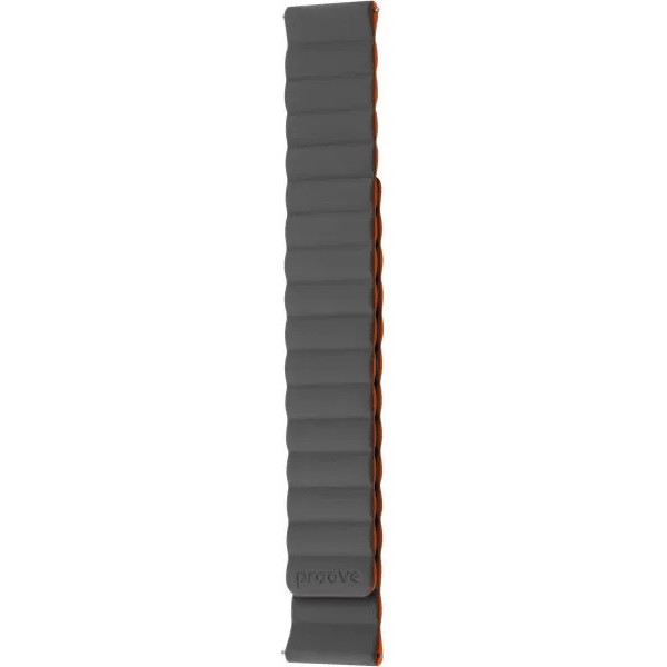 Ремінець Proove Silk Grip Band 20 mm Gray/Orange (WBSGUW20MM32)