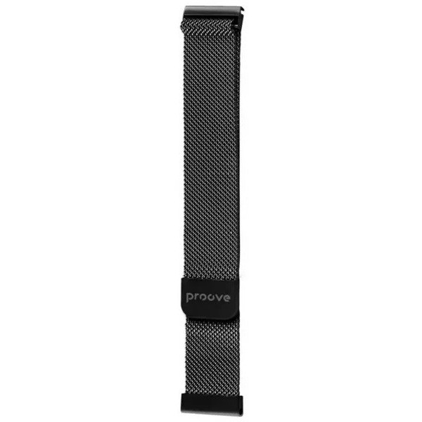 Ремешок Proove Metal Loop 20 mm Black (WBMLUW20MM02)
