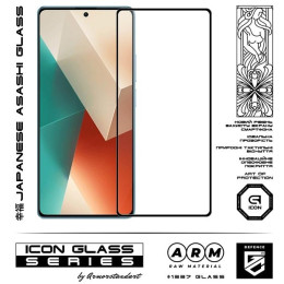 Захисне скло ArmorStandart Icon для Xiaomi Redmi Note 13 5G Black (ARM71876)