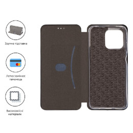 Чехол-книжка ArmorStandart G-Case для Motorola G05/E15 Black (ARM82969)