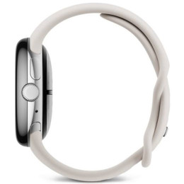 Смарт-часы Google Pixel Watch 3 45 mm Wi-Fi Polished Silver Aluminum Case/Porcelain Active Band
