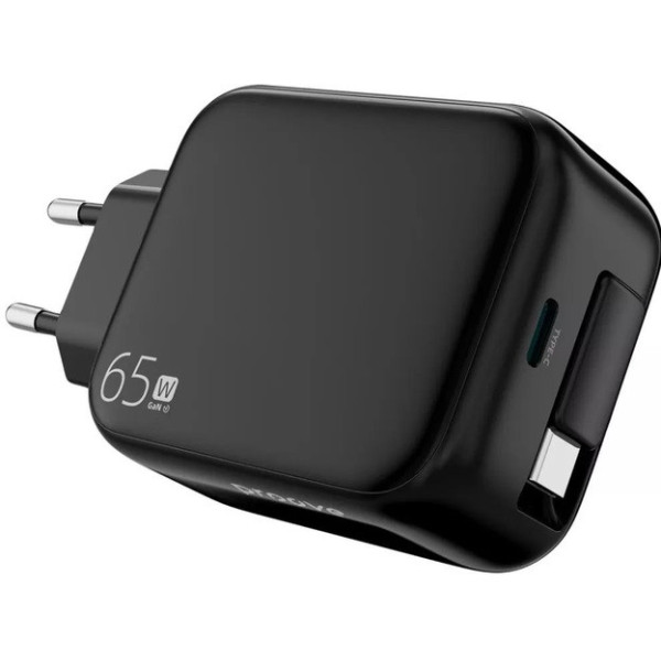 Мережевий зарядний пристрій Proove Fixtape GaN Type-C 65W Black (WCFP65010201)