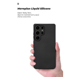 Чехол ArmorStandart ICON Camera Cov для Samsung S25 Ultra Black (ARM81580)
