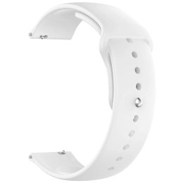 Ремінець ArmorStandart Silicone Watch Strap 20mm White (ARM60518)