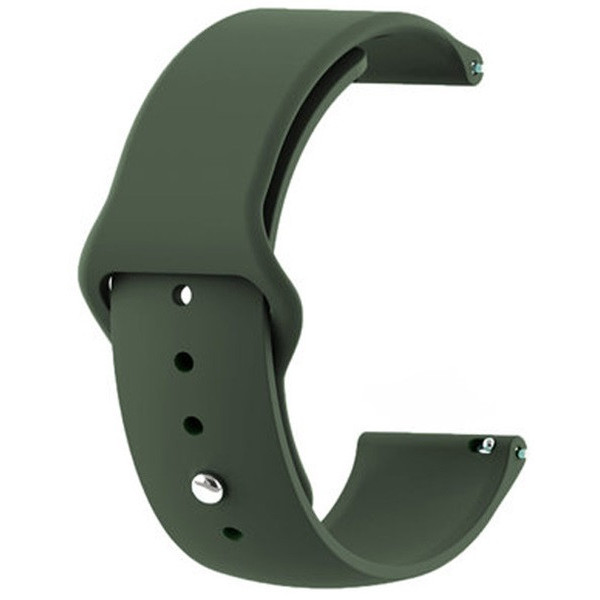 Ремінець ArmorStandart Silicone Watch Strap 20mm Khaki (ARM60522)