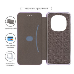 Чехол-книжка ArmorStandart G-Case для Xiaomi Redmi Note 14 Pro 4G Lilac (ARM83382)