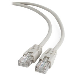 Патч-корд Cablexpert UTP литий 50u штекер с защелкой 0.25 м Серый (PP12-0.25M)