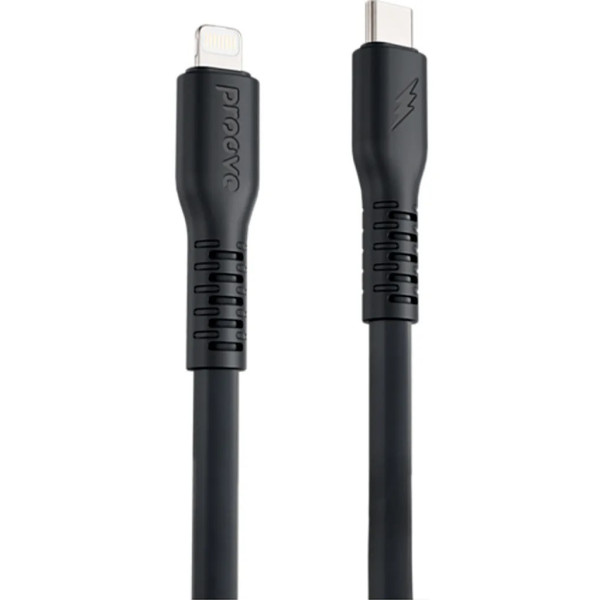 Кабель Proove Eternal Type-C to Lightning 27W 2m Black (CCET27002121)